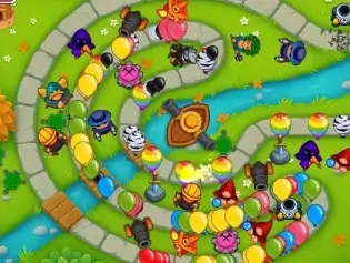 Bloons Wars - Plan Your Defense Strategy Game Online - ["strategy", "puzzle"] game cover image