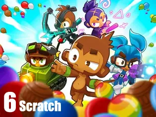 Bloons TD 6 Scratch - Strategize Your Way to Victory - strategy, arcade game cover image