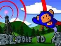 Bloons TD 4: Defend Against Bloons - Strategy Game Online - strategy, arcade game cover image