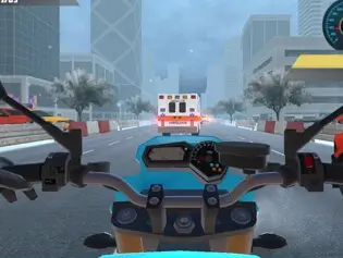 Moto Traffic Rider - casual game cover image