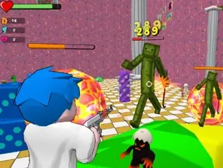 Obby Escape From Monster Tower - casual game cover image